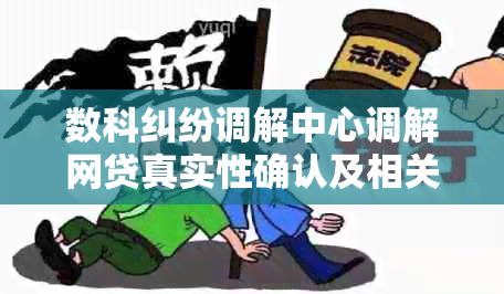 数科纠纷调解中心调解网贷真实性确认及相关电话与信息核实。