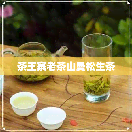 茶王寨老茶山曼松生茶