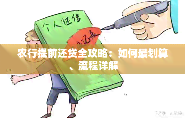 农行提前还贷全攻略：如何最划算、流程详解