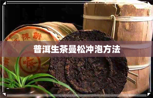 普洱生茶曼松冲泡方法