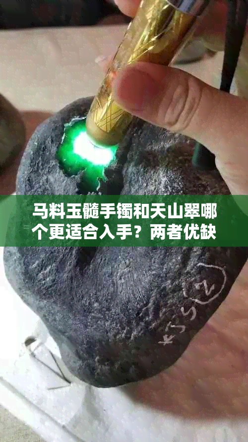 马料玉髓手镯和天山翠哪个更适合入手？两者优缺点对比分析