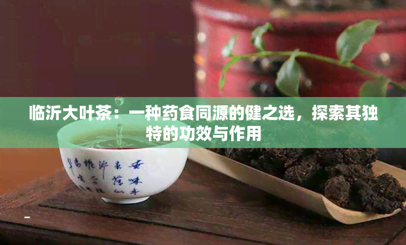 临沂大叶茶：一种食同源的健之选，探索其独特的功效与作用