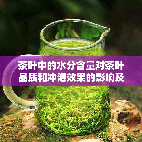 茶叶中的水分含量对茶叶品质和冲泡效果的影响及其科学测量方法解析