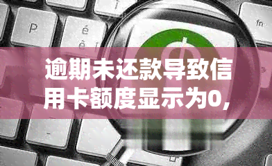  逾期未还款导致信用卡额度显示为0,原因与解决解析