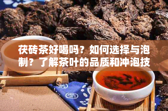 茯砖茶好喝吗？如何选择与泡制？了解茶叶的品质和冲泡技巧