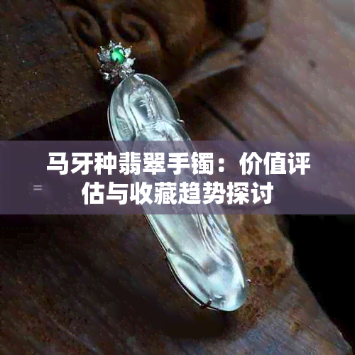 马牙种翡翠手镯：价值评估与收藏趋势探讨