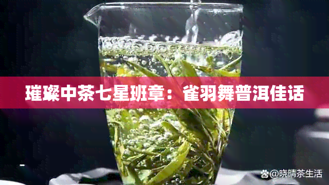 璀璨中茶七星班章：雀羽舞普洱佳话