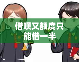 借呗又额度只能借一半