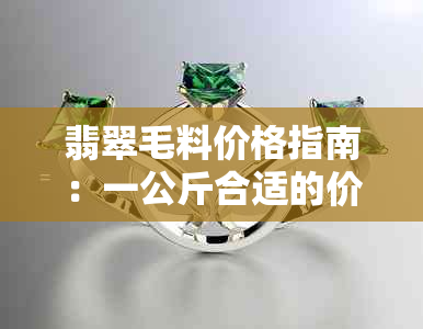 翡翠毛料价格指南：一公斤合适的价格是多少？