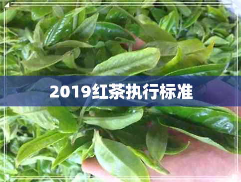 2019红茶执行标准