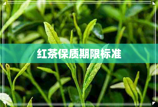 红茶保质期限标准