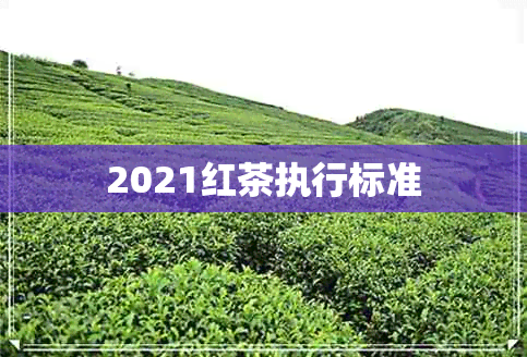 2021红茶执行标准