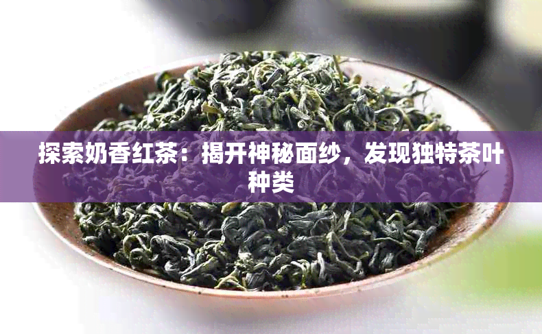 探索奶香红茶：揭开神秘面纱，发现独特茶叶种类