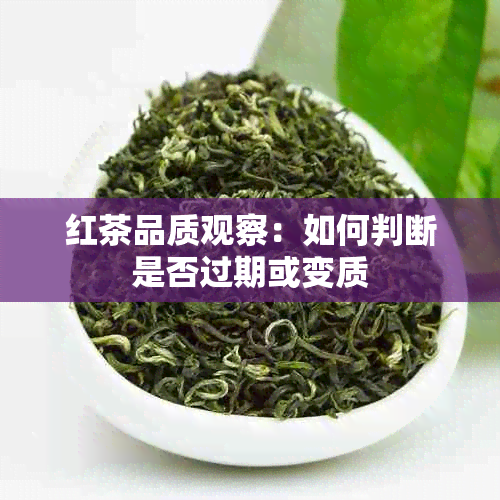 红茶品质观察：如何判断是否过期或变质