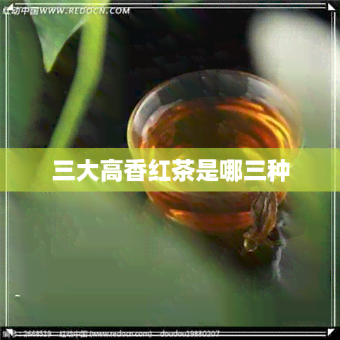 三大高香红茶是哪三种