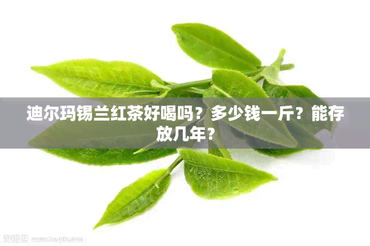 迪尔玛锡兰红茶好喝吗？多少钱一斤？能存放几年？