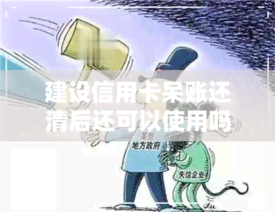 建设信用卡呆账还清后还可以使用吗