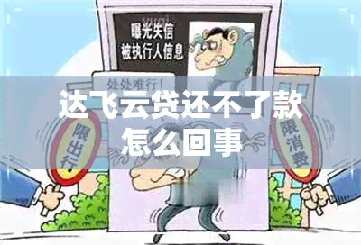 达飞云贷还不了款怎么回事