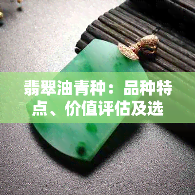 翡翠油青种：品种特点、价值评估及选购指南，让你全面了解翡翠宝石！