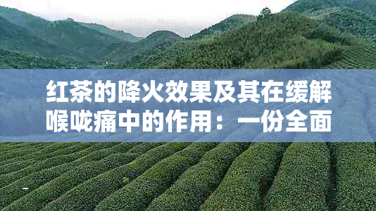 红茶的降火效果及其在缓解喉咙痛中的作用：一份全面的指南