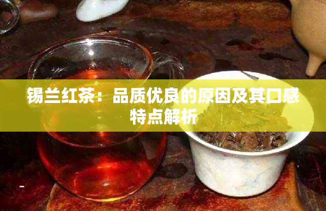 锡兰红茶：品质优良的原因及其口感特点解析