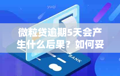 微粒贷逾期5天会产生什么后果？如何妥善处理逾期问题？