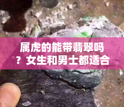 属虎的能带翡翠吗？女生和男士都适合戴什么翡翠挂件？