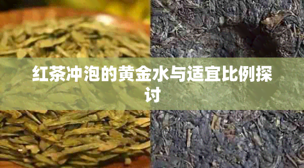 红茶冲泡的黄金水与适宜比例探讨