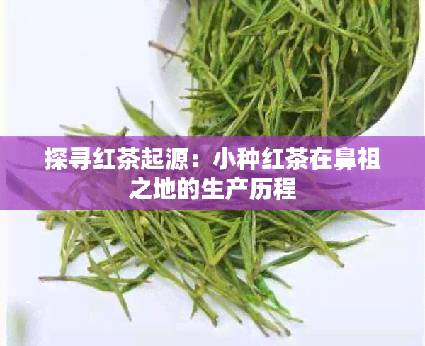 探寻红茶起源：小种红茶在鼻祖之地的生产历程