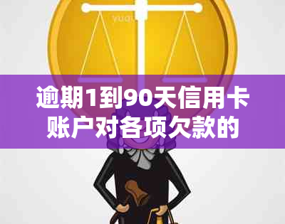 逾期1到90天信用卡账户对各项欠款的影响及处理方法