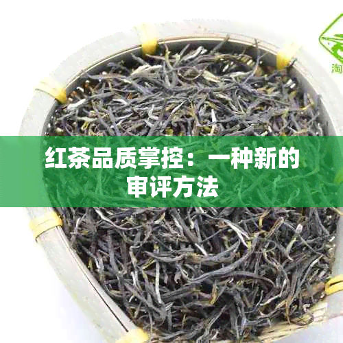 红茶品质掌控：一种新的审评方法