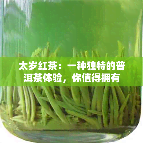 太岁红茶：一种独特的普洱茶体验，你值得拥有