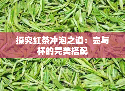 探究红茶冲泡之道：壶与杯的完美搭配