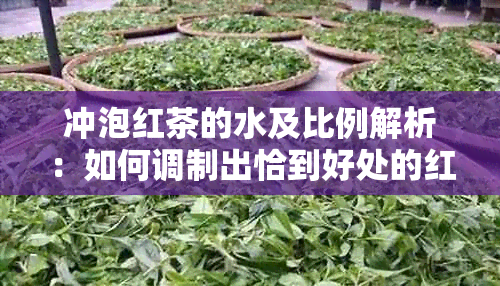 冲泡红茶的水及比例解析：如何调制出恰到好处的红茶口感？