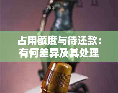 占用额度与待还款：有何差异及其处理方法