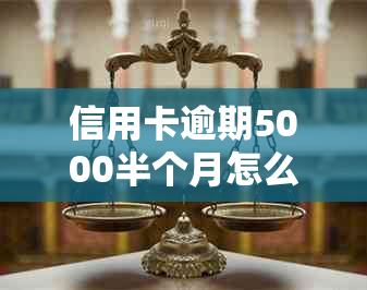 信用卡逾期5000半个月怎么办，逾期后利息、罚款和还款方式详解