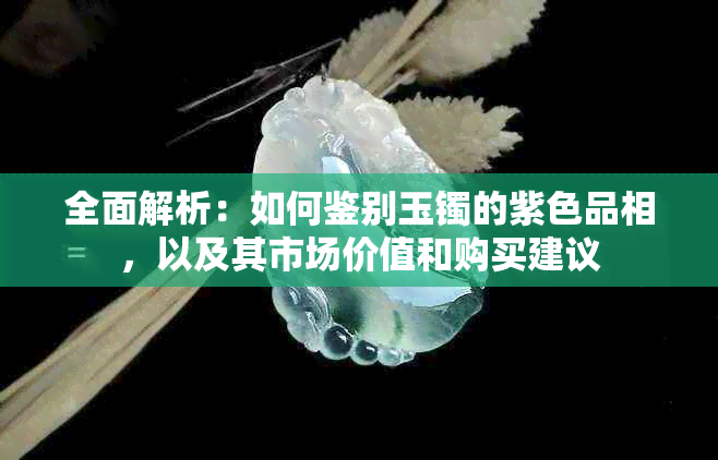 全面解析：如何鉴别玉镯的紫色品相，以及其市场价值和购买建议