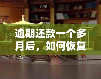 逾期还款一个多月后，如何恢复信用及解决相关问题