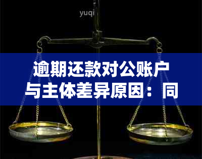 逾期还款对公账户与主体差异原因：同步、显示及影响探究