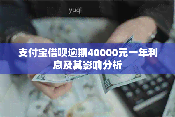 支付宝借呗逾期40000元一年利息及其影响分析