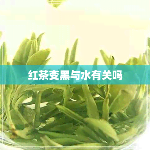 红茶变黑与水有关吗