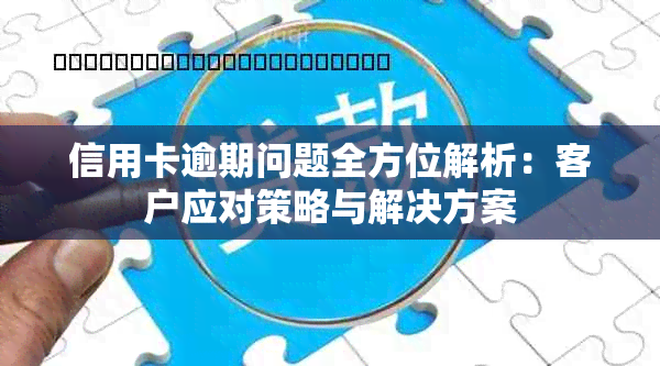 信用卡逾期问题全方位解析：客户应对策略与解决方案