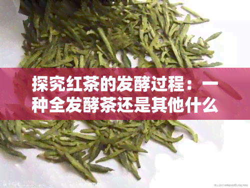 探究红茶的发酵过程：一种全发酵茶还是其他什么？