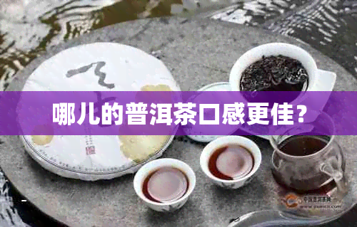 哪儿的普洱茶口感更佳？