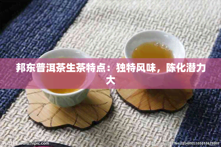 邦东普洱茶生茶特点：独特风味，陈化潜力大