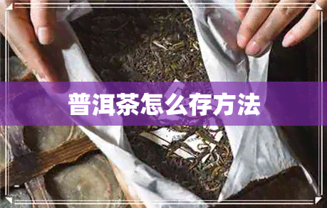 普洱茶怎么存方法