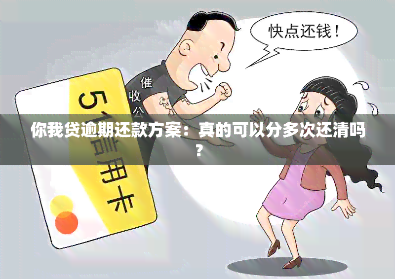 你我贷逾期还款方案：真的可以分多次还清吗？