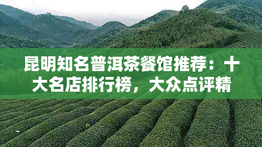 昆明知名普洱茶餐馆推荐：十大名店排行榜，大众点评精选