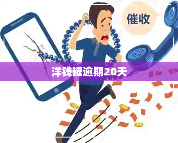 洋钱罐逾期20天