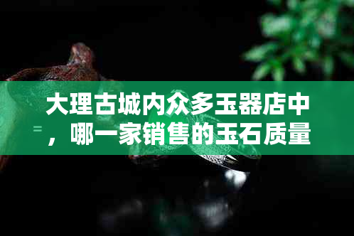 大理古城内众多玉器店中，哪一家销售的玉石质量更好？请推荐一下。